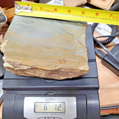 Owyhee picture jasper - , rough